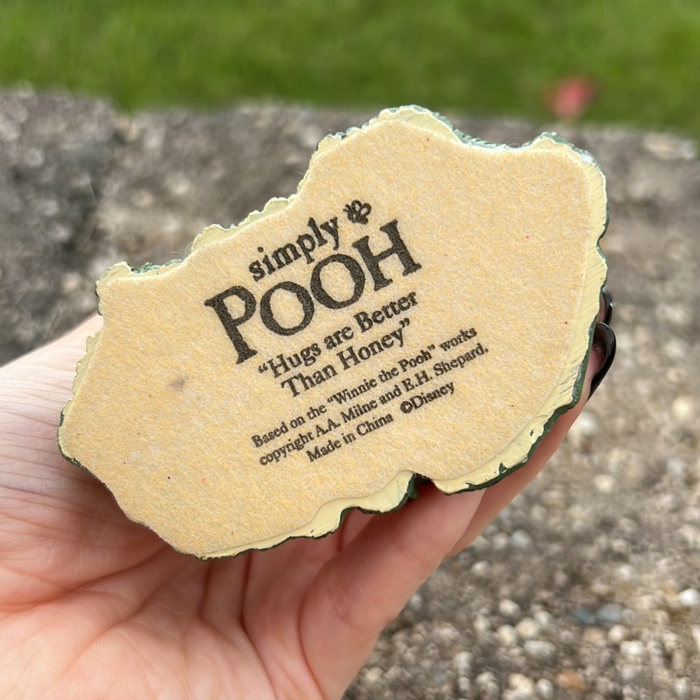 Simply Pooh Hugs are Better Than Honey Figurine - Picture 4 of 5